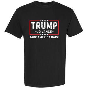 Trump Jd Vance 2024 For President Vp Republican Election 24 Garment-Dyed Heavyweight T-Shirt