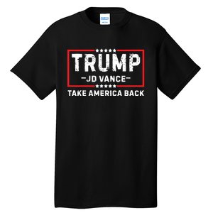 Trump Jd Vance 2024 For President Vp Republican Election 24 Tall T-Shirt