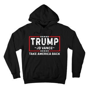 Trump Jd Vance 2024 For President Vp Republican Election 24 Tall Hoodie