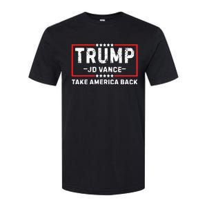 Trump Jd Vance 2024 For President Vp Republican Election 24 Softstyle CVC T-Shirt