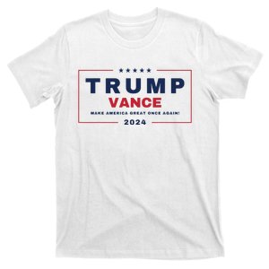 Trump Jd Vance Vp Make America Great Once Again Maga 2024 T-Shirt