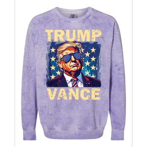 Trump Jd Vance Presidential Campaign Voter Colorblast Crewneck Sweatshirt