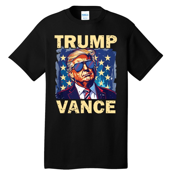 Trump Jd Vance Presidential Campaign Voter Tall T-Shirt