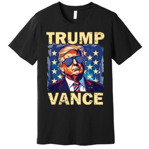 Trump Jd Vance Presidential Campaign Voter Premium T-Shirt