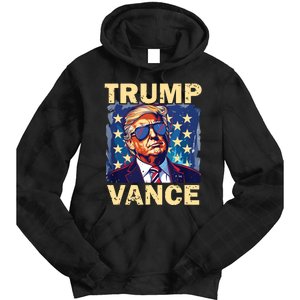 Trump Jd Vance Presidential Campaign Voter Tie Dye Hoodie