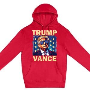 Trump Jd Vance Presidential Campaign Voter Premium Pullover Hoodie