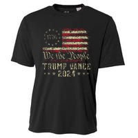 Trump Jd Vance 1776 Retro Us American Flag Trump Vance 2024 Cooling Performance Crew T-Shirt