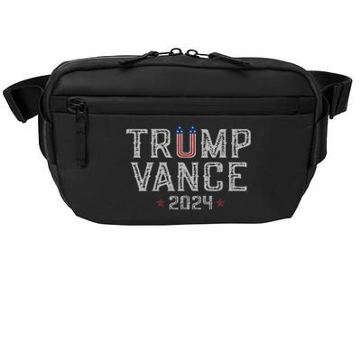 Trump Jd Vance 2024 Retro Stripe And Star Trump Vance 2024 Crossbody Pack