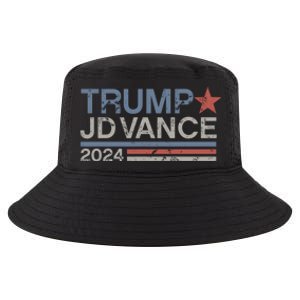 Trump Jd Vance 2024 Retro Stripe Trump Vance Cool Comfort Performance Bucket Hat