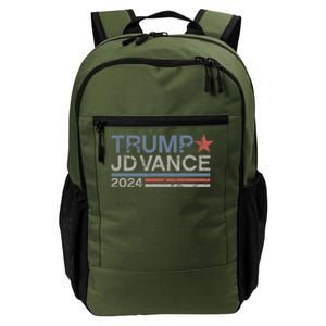 Trump Jd Vance 2024 Retro Stripe Trump Vance Daily Commute Backpack