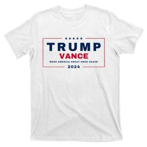 Trump Jd Vance 2024 For President Vp Republican Election 24 T-Shirt