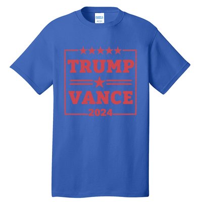 Trump Jd Vance 2024 Election President Patriotic Republicans Great Gift Tall T-Shirt