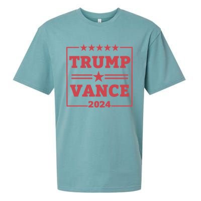 Trump Jd Vance 2024 Election President Patriotic Republicans Great Gift Sueded Cloud Jersey T-Shirt