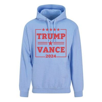 Trump Jd Vance 2024 Election President Patriotic Republicans Great Gift Unisex Surf Hoodie