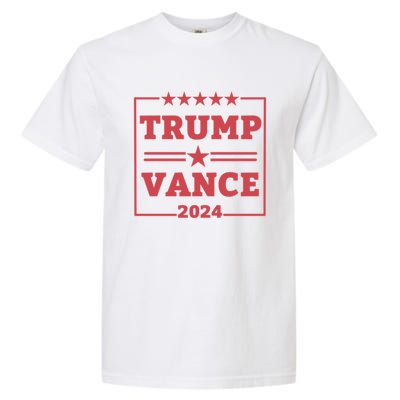 Trump Jd Vance 2024 Election President Patriotic Republicans Great Gift Garment-Dyed Heavyweight T-Shirt