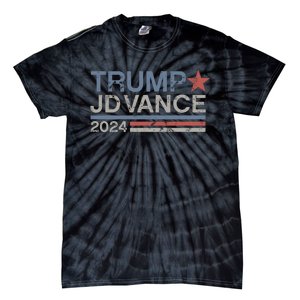 Trump Jd Vance 2024 Retro Stripe Trump Vance Tie-Dye T-Shirt