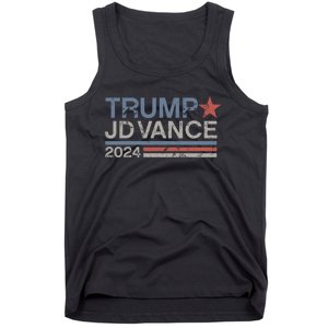 Trump Jd Vance 2024 Retro Stripe Trump Vance Tank Top