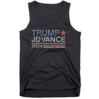 Trump Jd Vance 2024 Retro Stripe Trump Vance Tank Top