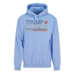 Trump Jd Vance 2024 Retro Stripe Trump Vance Unisex Surf Hoodie