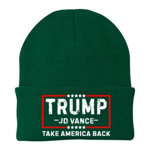 Trump Jd Vance 2024 For President Vp Republican Election 24 Knit Cap Winter Beanie