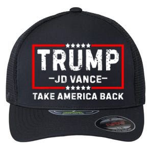 Trump Jd Vance 2024 For President Vp Republican Election 24 Flexfit Unipanel Trucker Cap