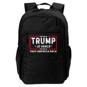 Trump Jd Vance 2024 For President Vp Republican Election 24 Daily Commute Backpack