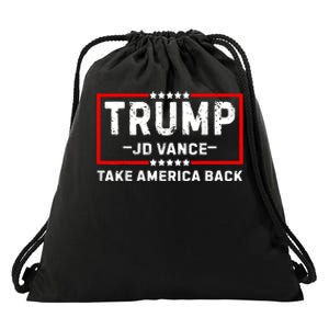 Trump Jd Vance 2024 For President Vp Republican Election 24 Drawstring Bag