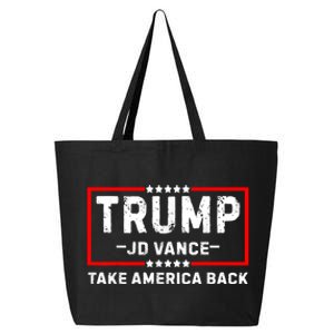 Trump Jd Vance 2024 For President Vp Republican Election 24 25L Jumbo Tote