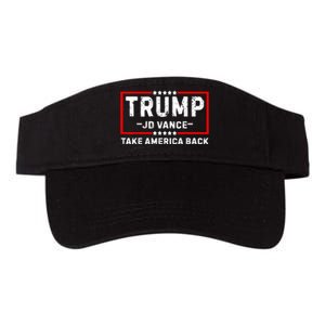 Trump Jd Vance 2024 For President Vp Republican Election 24 Valucap Bio-Washed Visor