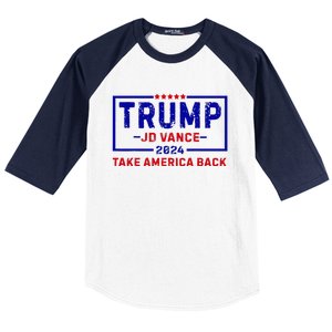 Trump Jd Vance 2024 For President Vp Republican Election 24 Baseball Sleeve Shirt