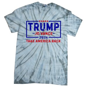 Trump Jd Vance 2024 For President Vp Republican Election 24 Tie-Dye T-Shirt