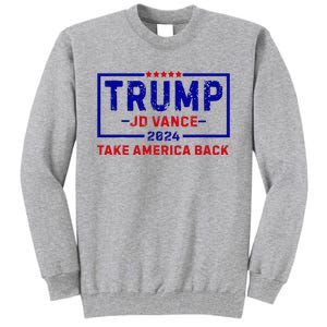 Trump Jd Vance 2024 For President Vp Republican Election 24 Tall Sweatshirt