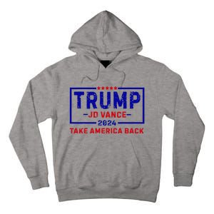 Trump Jd Vance 2024 For President Vp Republican Election 24 Tall Hoodie