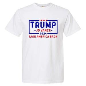 Trump Jd Vance 2024 For President Vp Republican Election 24 Garment-Dyed Heavyweight T-Shirt