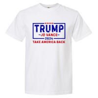 Trump Jd Vance 2024 For President Vp Republican Election 24 Garment-Dyed Heavyweight T-Shirt