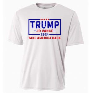 Trump Jd Vance 2024 For President Vp Republican Election 24 Cooling Performance Crew T-Shirt