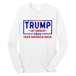 Trump Jd Vance 2024 For President Vp Republican Election 24 Long Sleeve Shirt