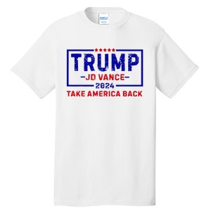 Trump Jd Vance 2024 For President Vp Republican Election 24 Tall T-Shirt