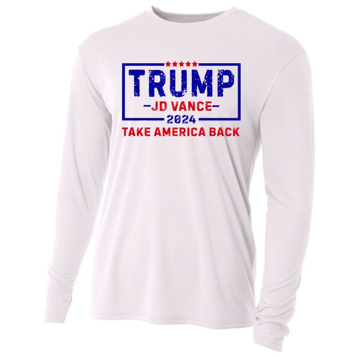 Trump Jd Vance 2024 For President Vp Republican Election 24 Cooling Performance Long Sleeve Crew