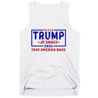 Trump Jd Vance 2024 For President Vp Republican Election 24 Tank Top