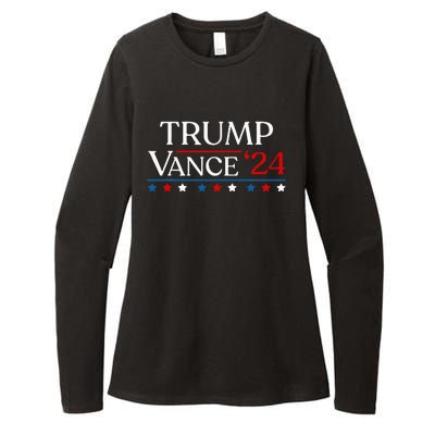 Trump Jd Vance 2024 Donald Trump 47th President & Vp Womens CVC Long Sleeve Shirt