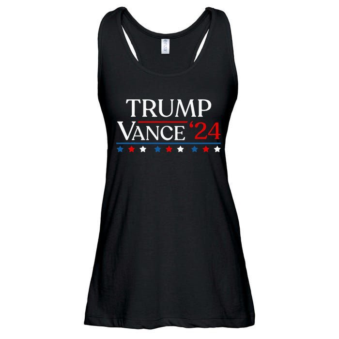 Trump Jd Vance 2024 Donald Trump 47th President & Vp Ladies Essential Flowy Tank