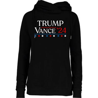 Trump Jd Vance 2024 Donald Trump 47th President & Vp Womens Funnel Neck Pullover Hood