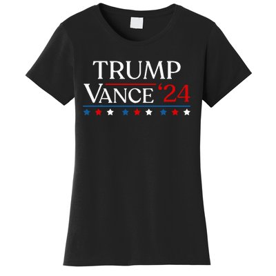 Trump Jd Vance 2024 Donald Trump 47th President & Vp Women's T-Shirt