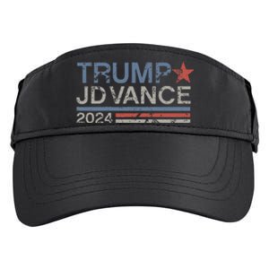 Trump Jd Vance 2024 Retro Stripe Trump Vance Adult Drive Performance Visor