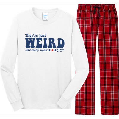 TheyRe Just Weird Antitrump Long Sleeve Pajama Set