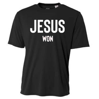 Texas Jesus Won Cooling Performance Crew T-Shirt