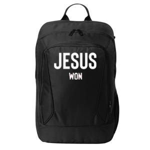 Texas Jesus Won City Backpack