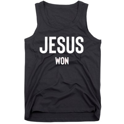 Texas Jesus Won Tank Top