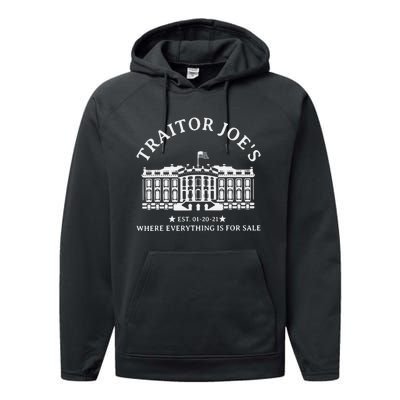 Traitor JoeS Where Everything Is For Sale Performance Fleece Hoodie